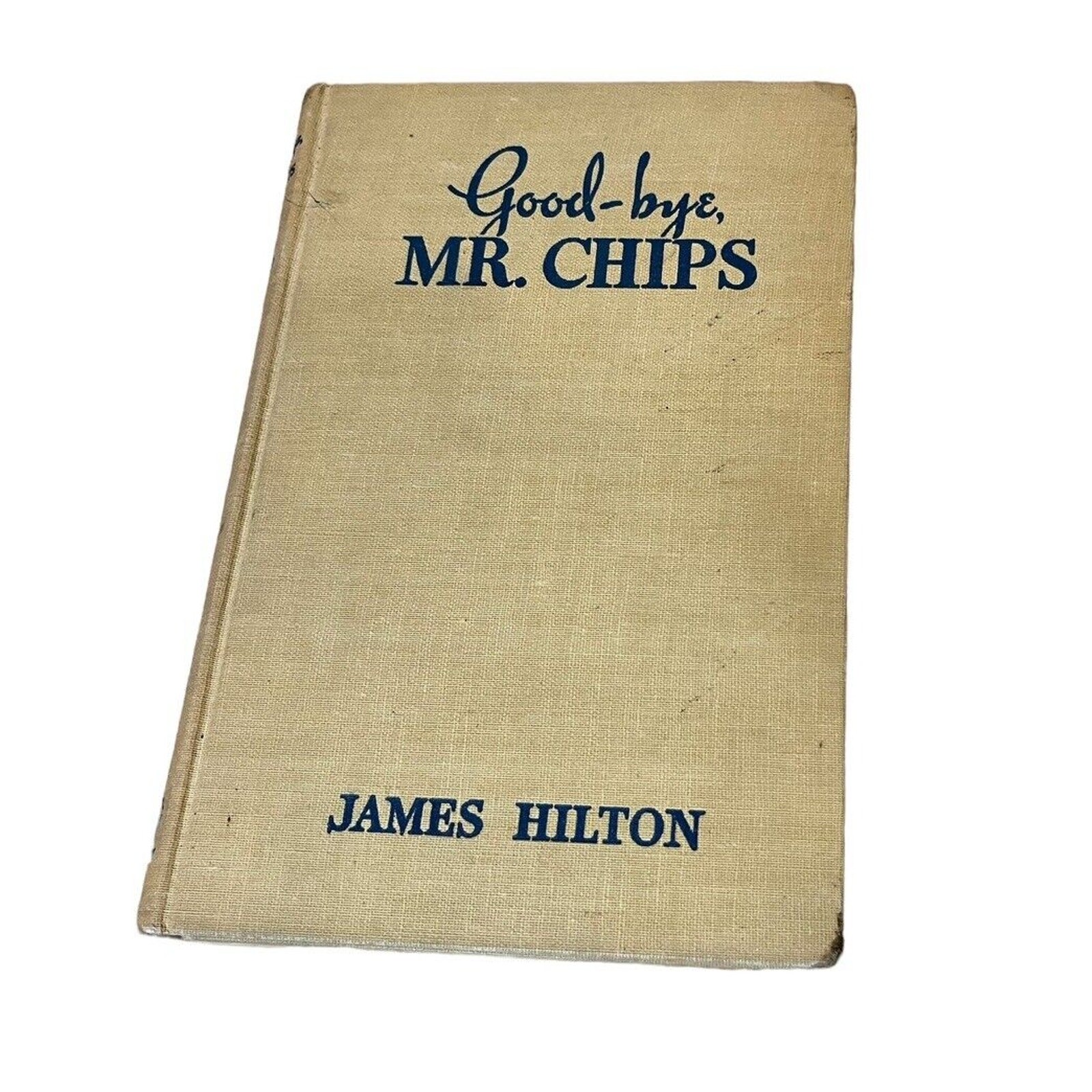 GOOD-BYE Mr. CHIPS by James Hilton, Hardcover 1943 USA