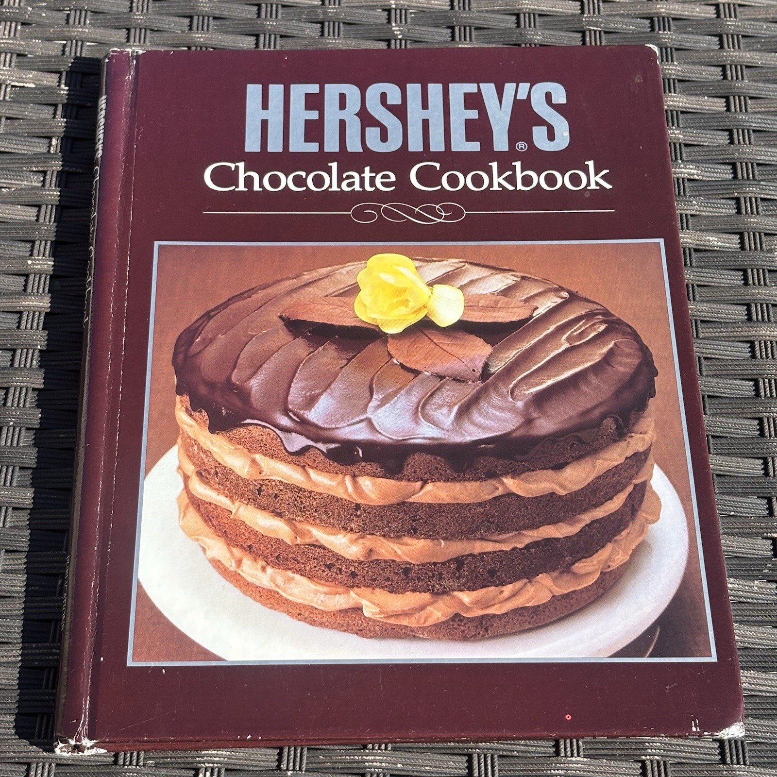 Hershey’s Chocolate Cookbook Spiral Bound Vintage Book 1989 Hardcover