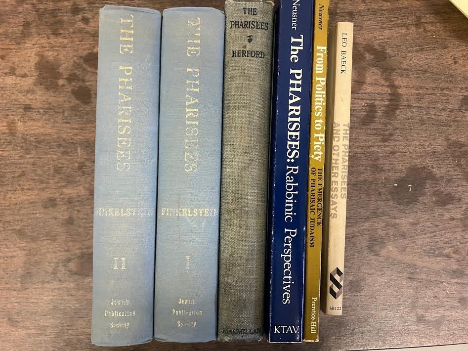 Collection on the Pharisees | Neusner, Finkelstein, Herford, Leo Baeck – Judaica
