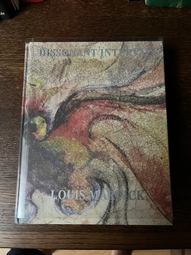 Louis Marvick Dissonant Intervals SIDE REAL PRESS (Rare) As NEW Zagava