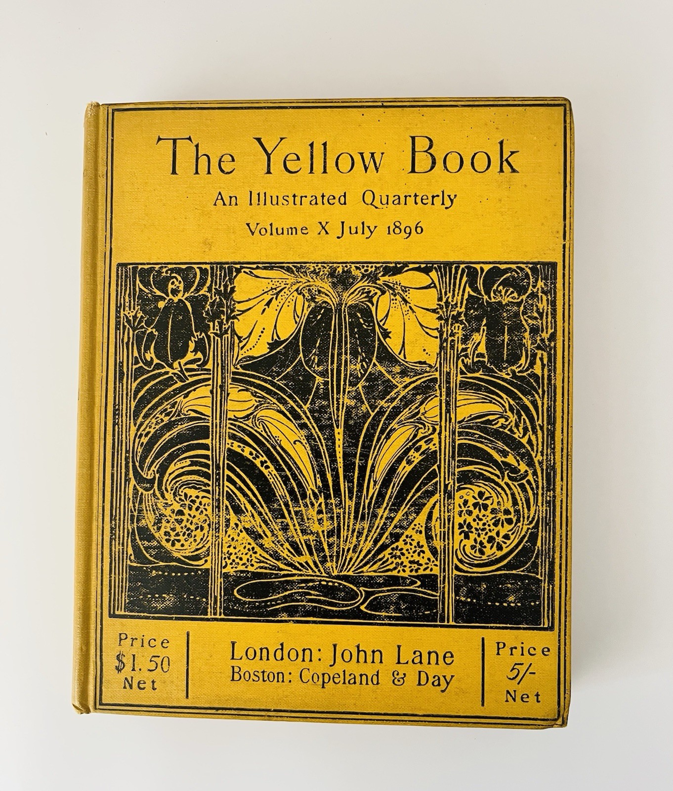 The Yellow Book Volume X July 1896 Illustrated Art Literature
