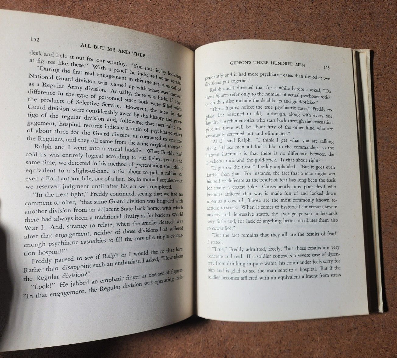 AL BUT ME AND THEE Psychiatry at the Foxhole Level – B. General Elliot D. Cooke