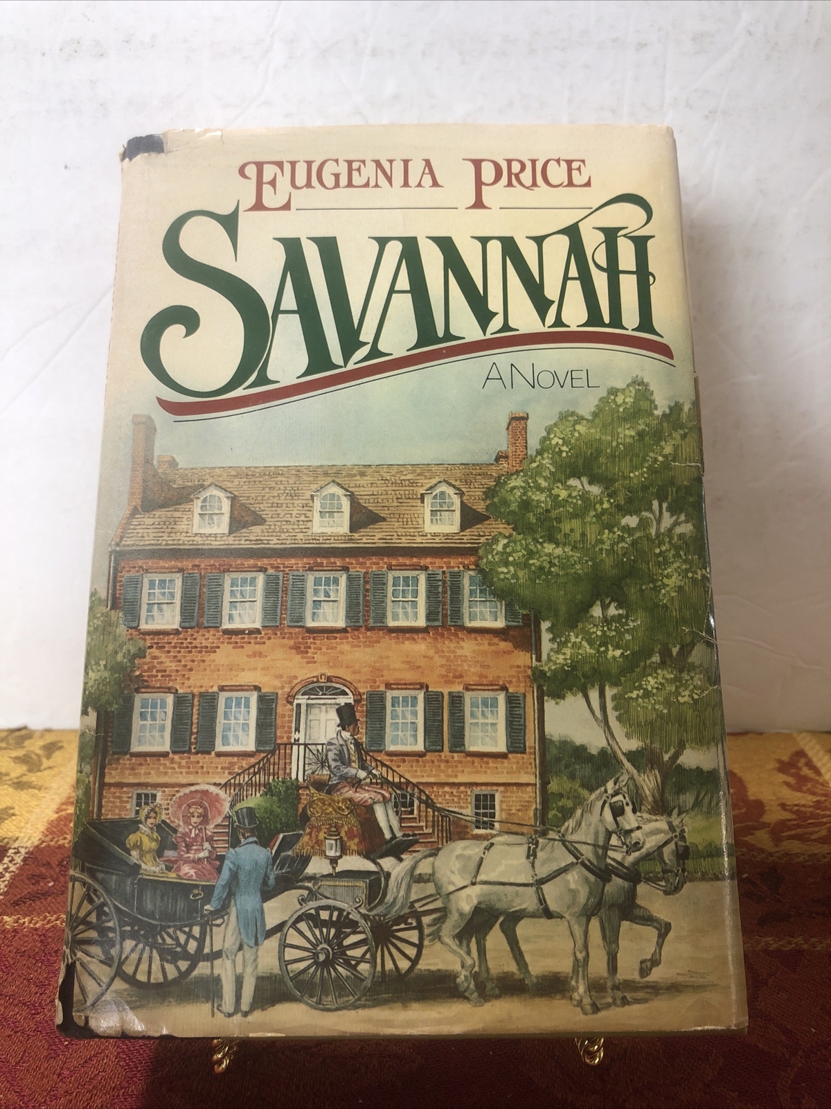 SAVANNAH by Eugenia Price HC/DC – Vintage 1983