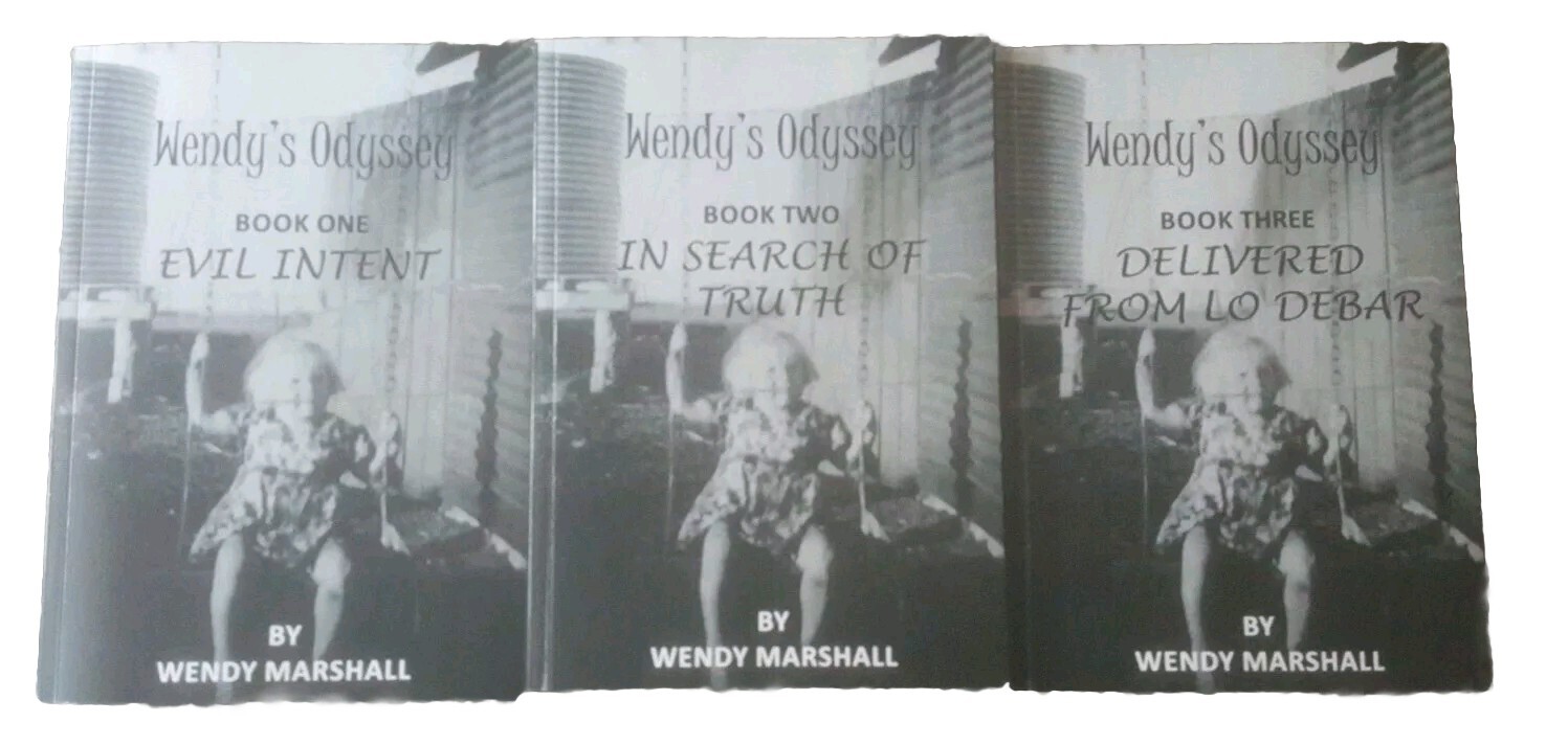 Wendy’s Odyssey Trilogy 1-3 Wendy Marshall Rural Oz Satanic Cult Deliverance