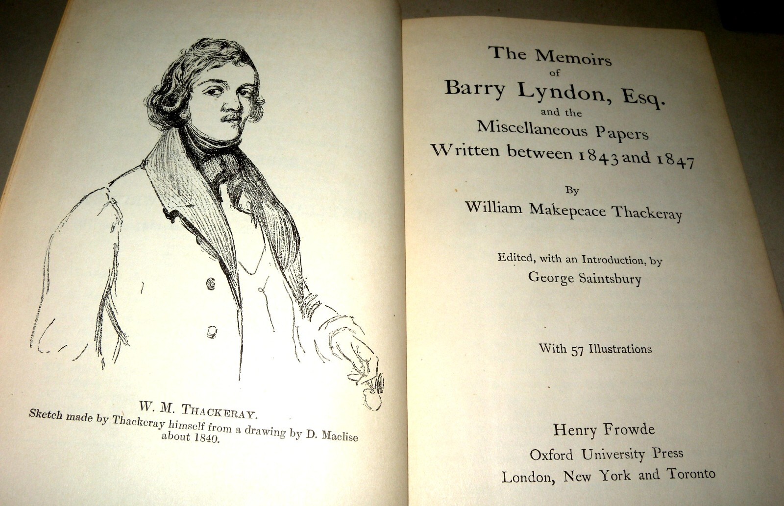 Oxford Thackeray Classics 15 Vol Henry Frowde OUP HB