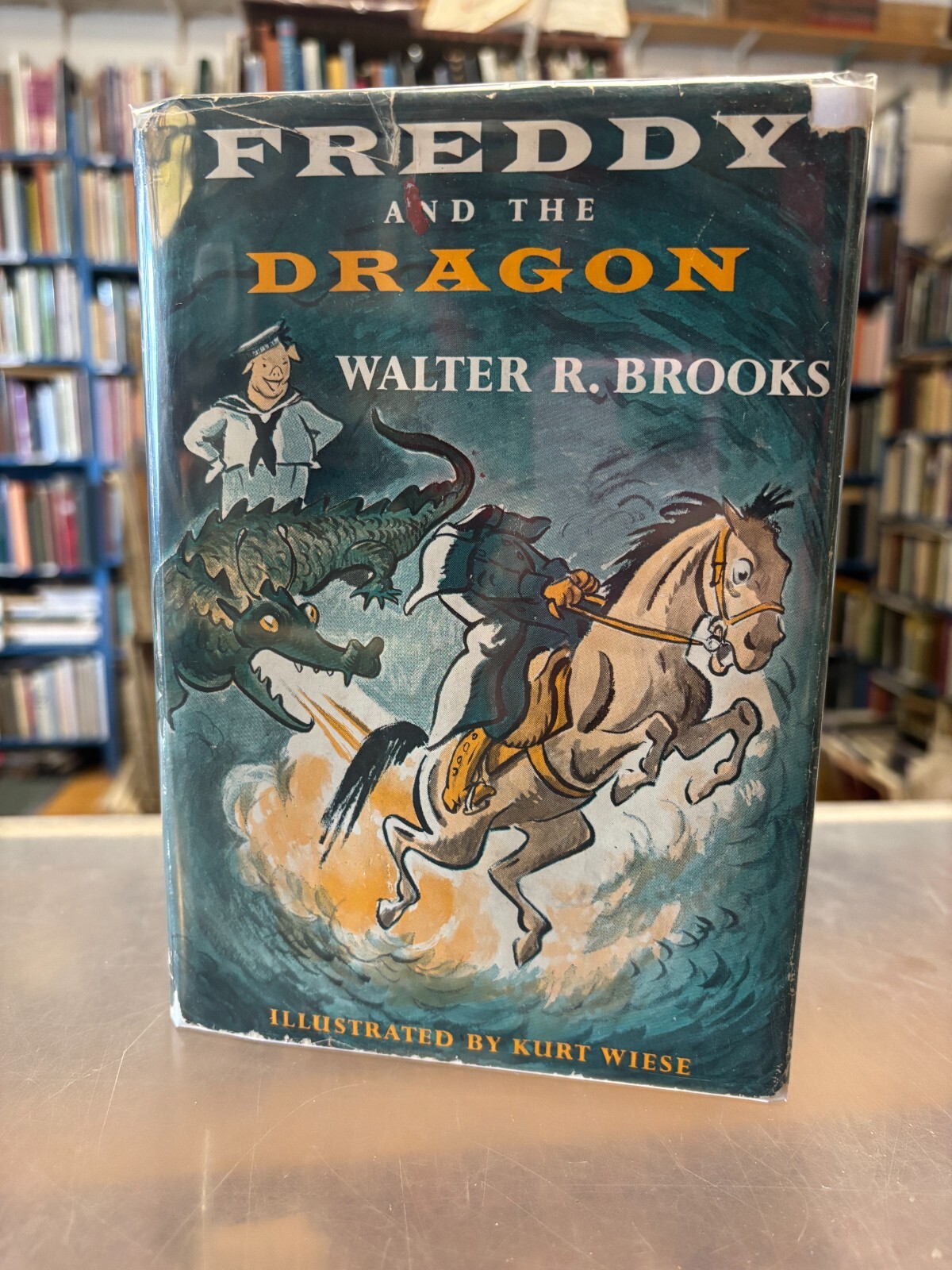 Walter Brooks, Kurt Wiese / FREDDY AND THE DRAGON 1st Edition 1958