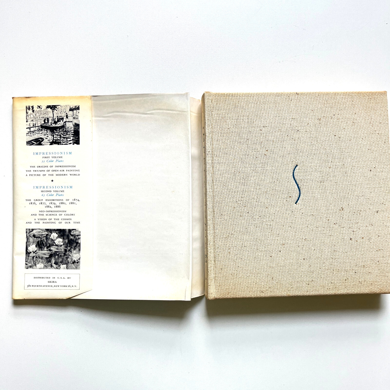 IMPRESSIONISM Jean Leymarie 1959 Art Biographical Critical Study DJ Slip Case