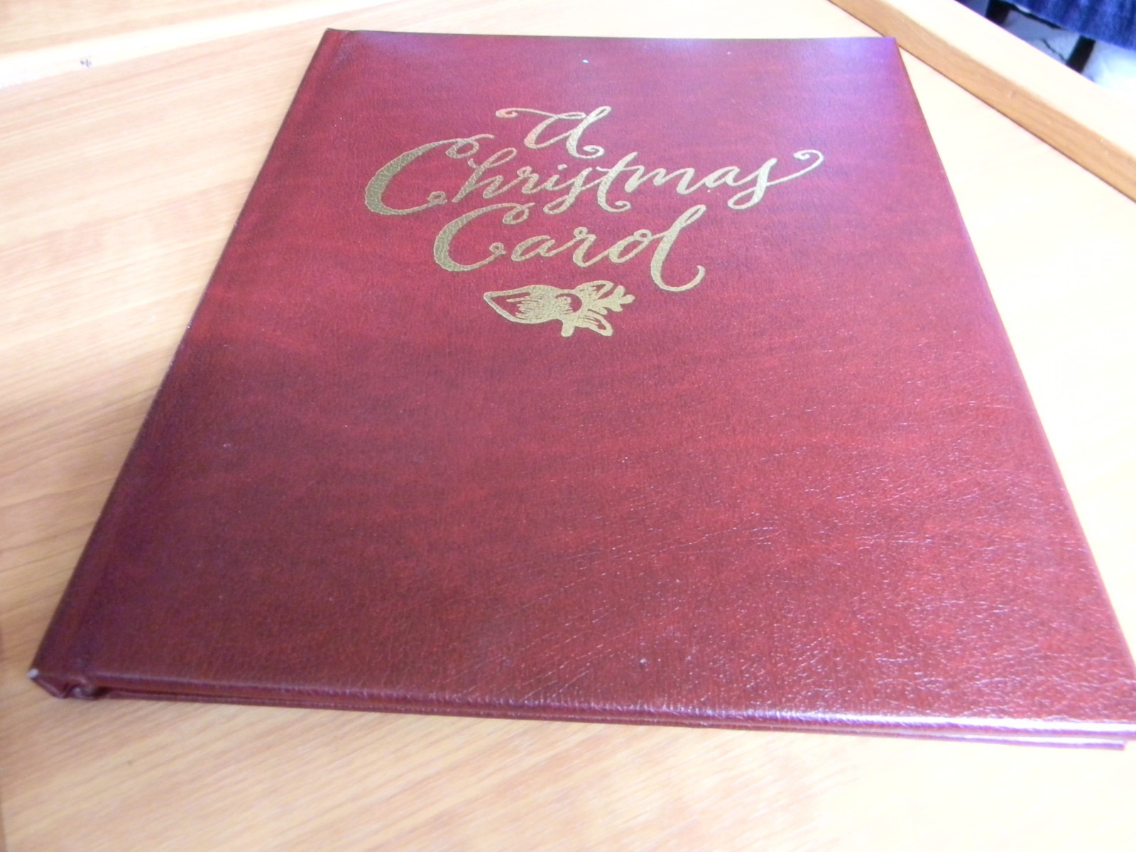 Vintage – A Christmas Carol Hallmark Leatherette Book Illustrated Vintage 1995