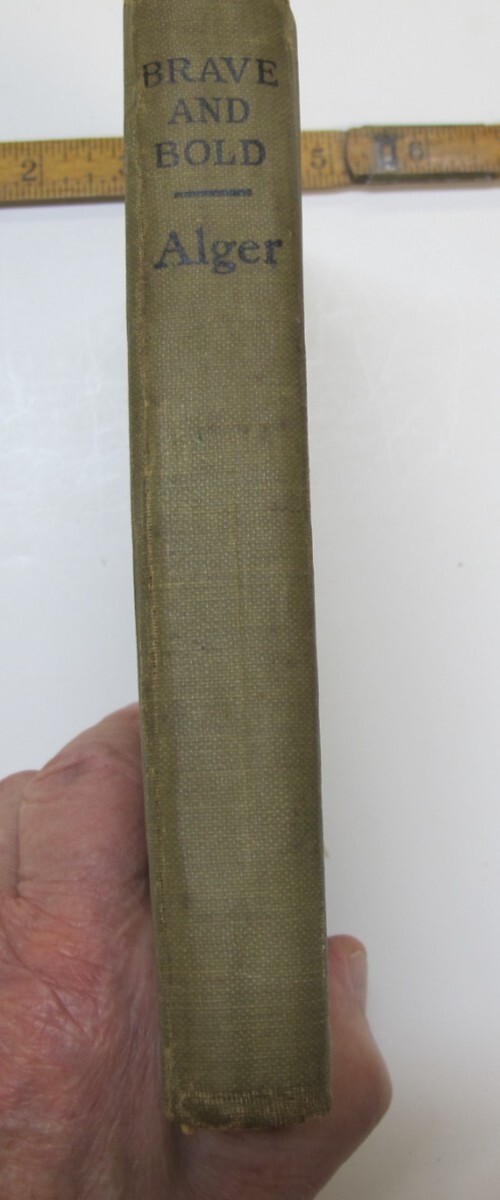 Brave and Bold, Horatio Alger Jr, Goldsmith Publishing Co