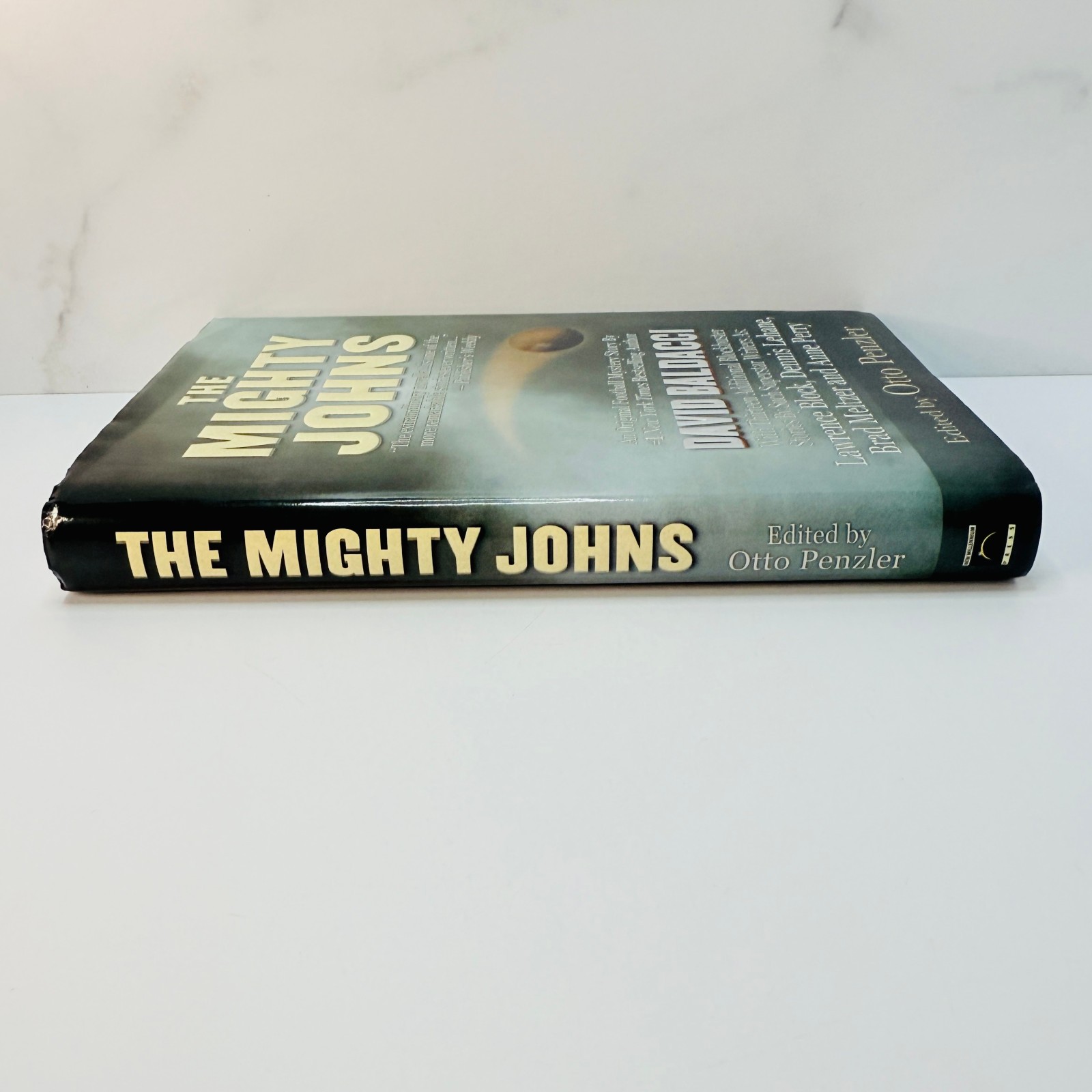 ? THE MIGHTY JOHNS by David Baldacci – Baldacci Signed HC DJ – Near Fine Copy
