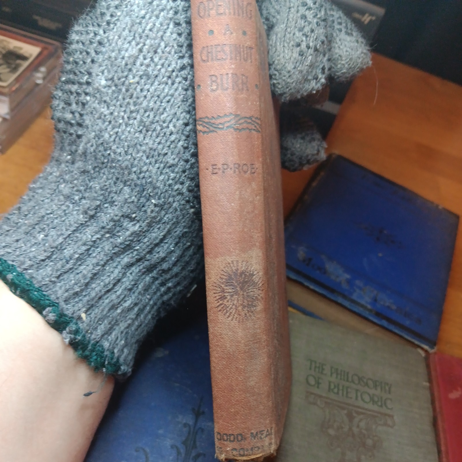 LOT OF 7 ANTIQUE BOOKS MOST 1800’s a Couple From early 1900s. Kipling E.P. Roe