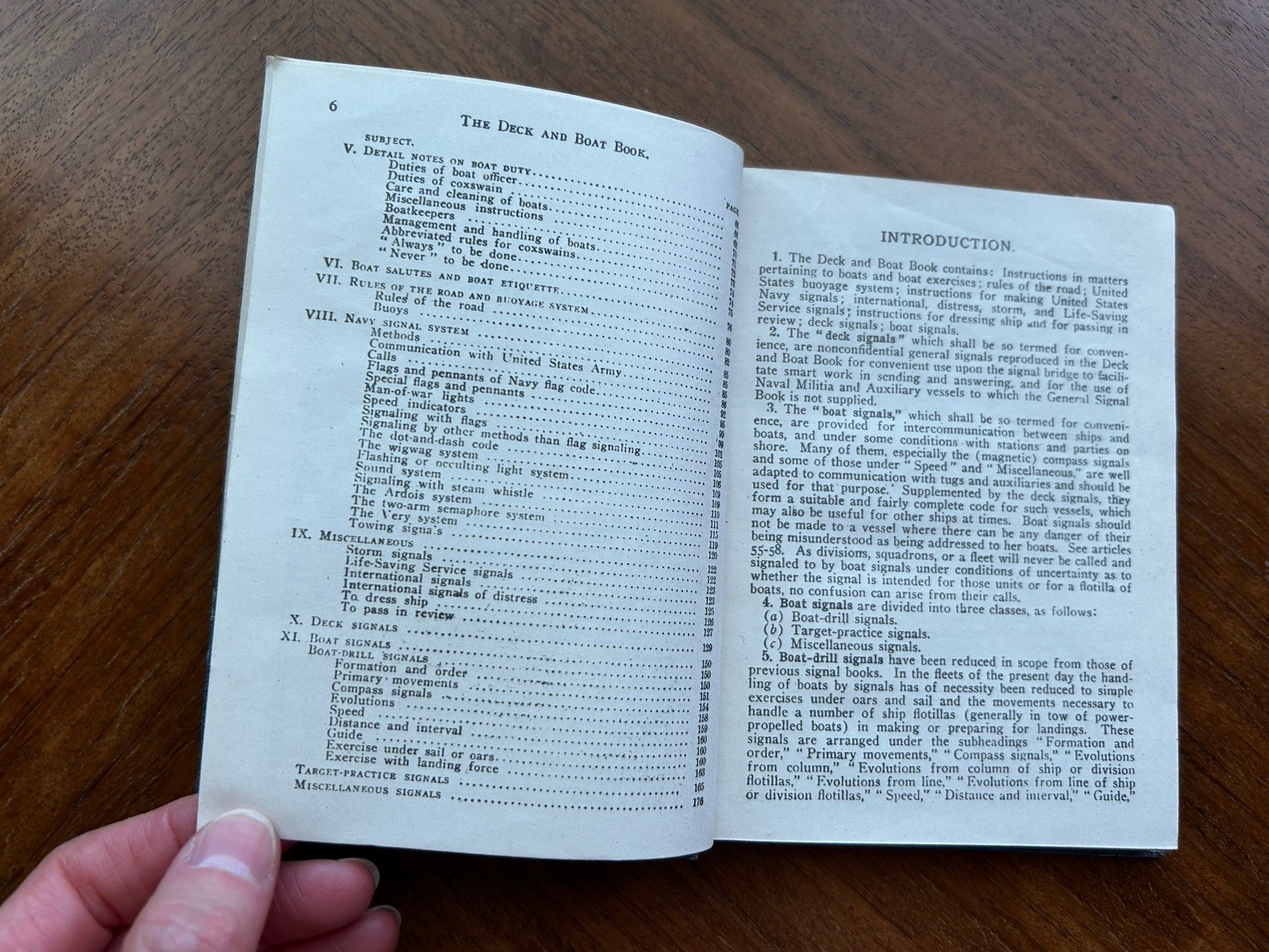 The Deck Boat Book of United States Navy 1918 + Handwritten Notes & Paperwork