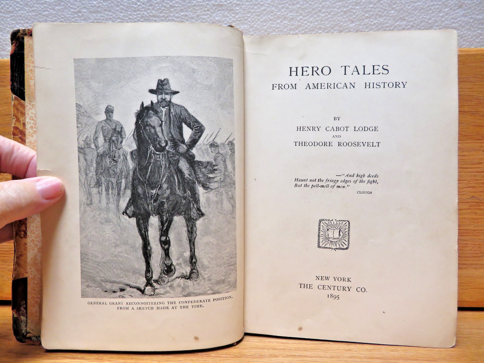 Hero Tales From American History by Theodore Roosevelt & Henry Cabot Lodge 1895