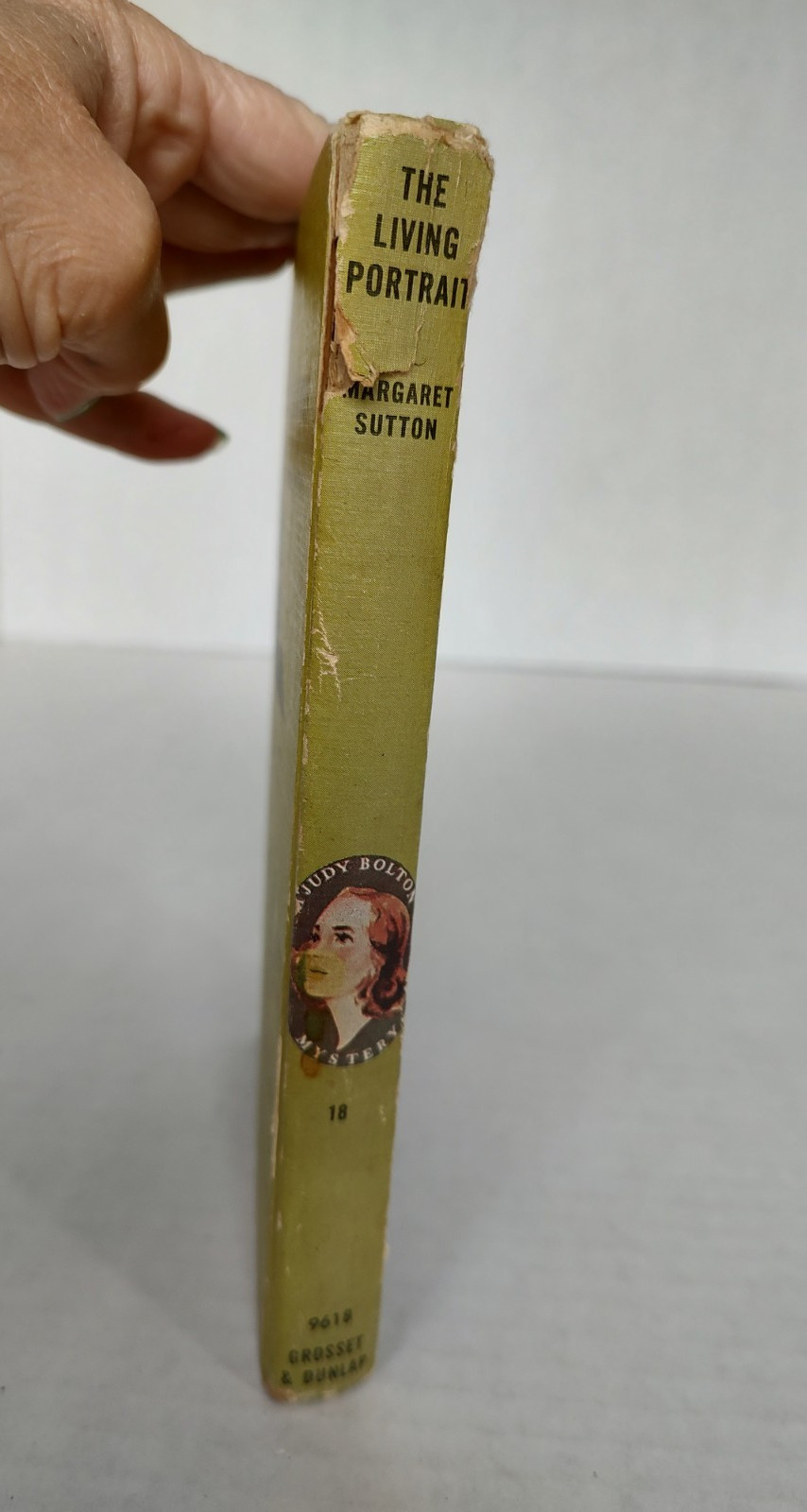 Vtg A Judy Bolton Mystery The Living Portrait Margaret Sutton 1947 Picture Cover