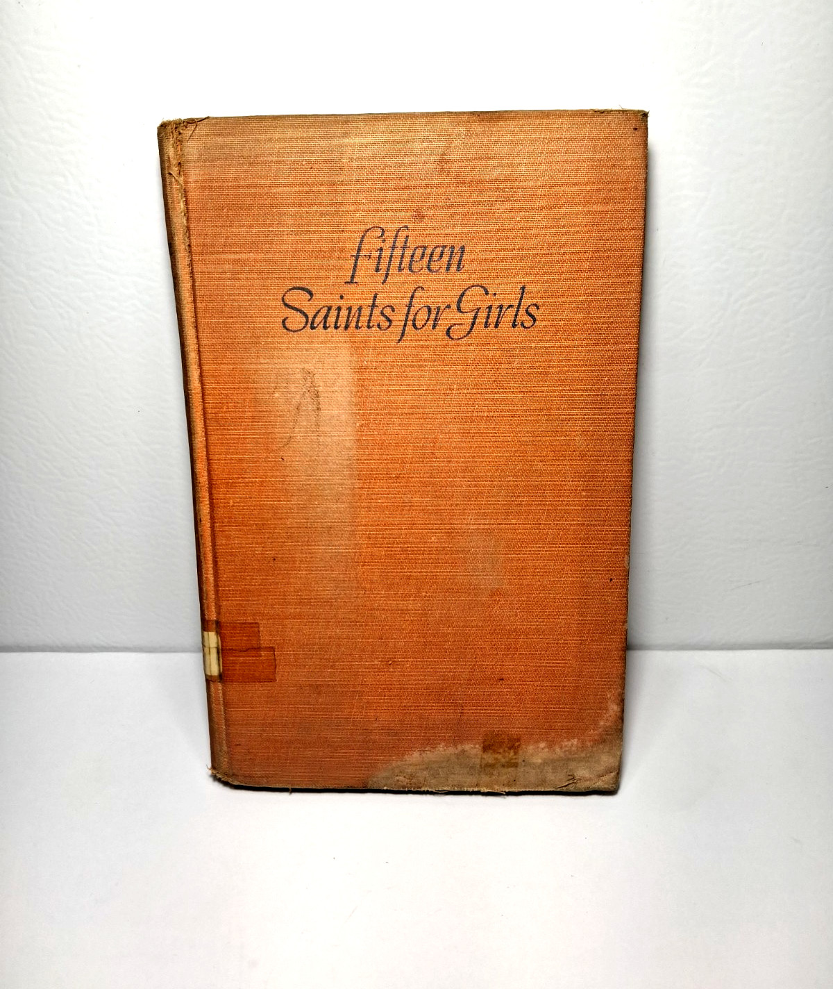 Rare Vintage 1951 Fifteen Saints for Girls Sister Mary Cornelius Hardcover Book
