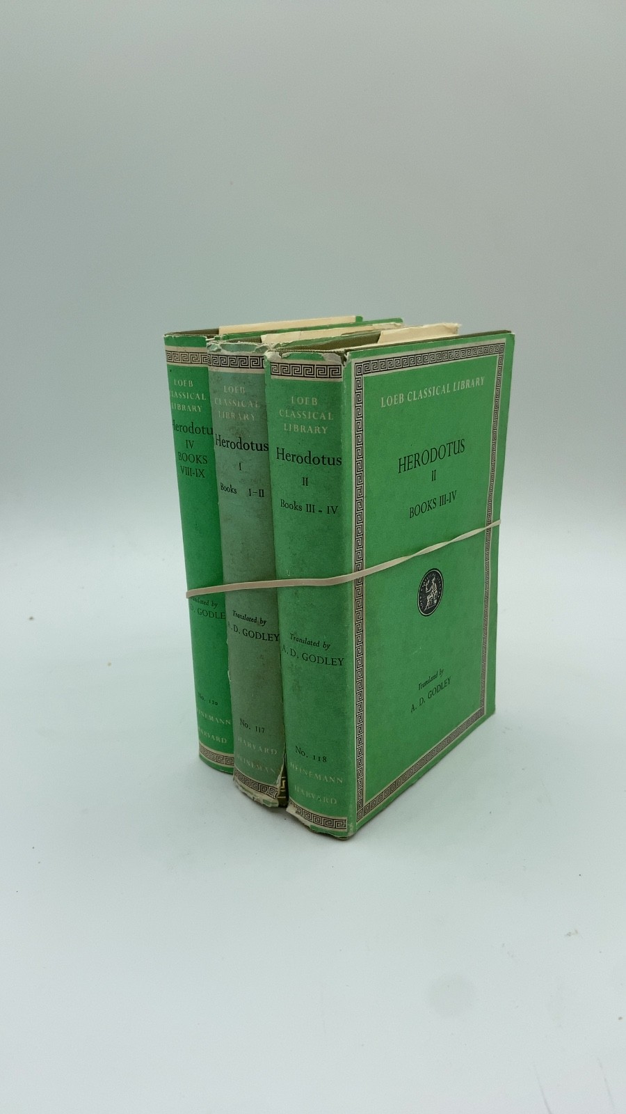 Herodotus (Loeb Classical Library, Volumes: I, II, IV) Herodotus; Translated …