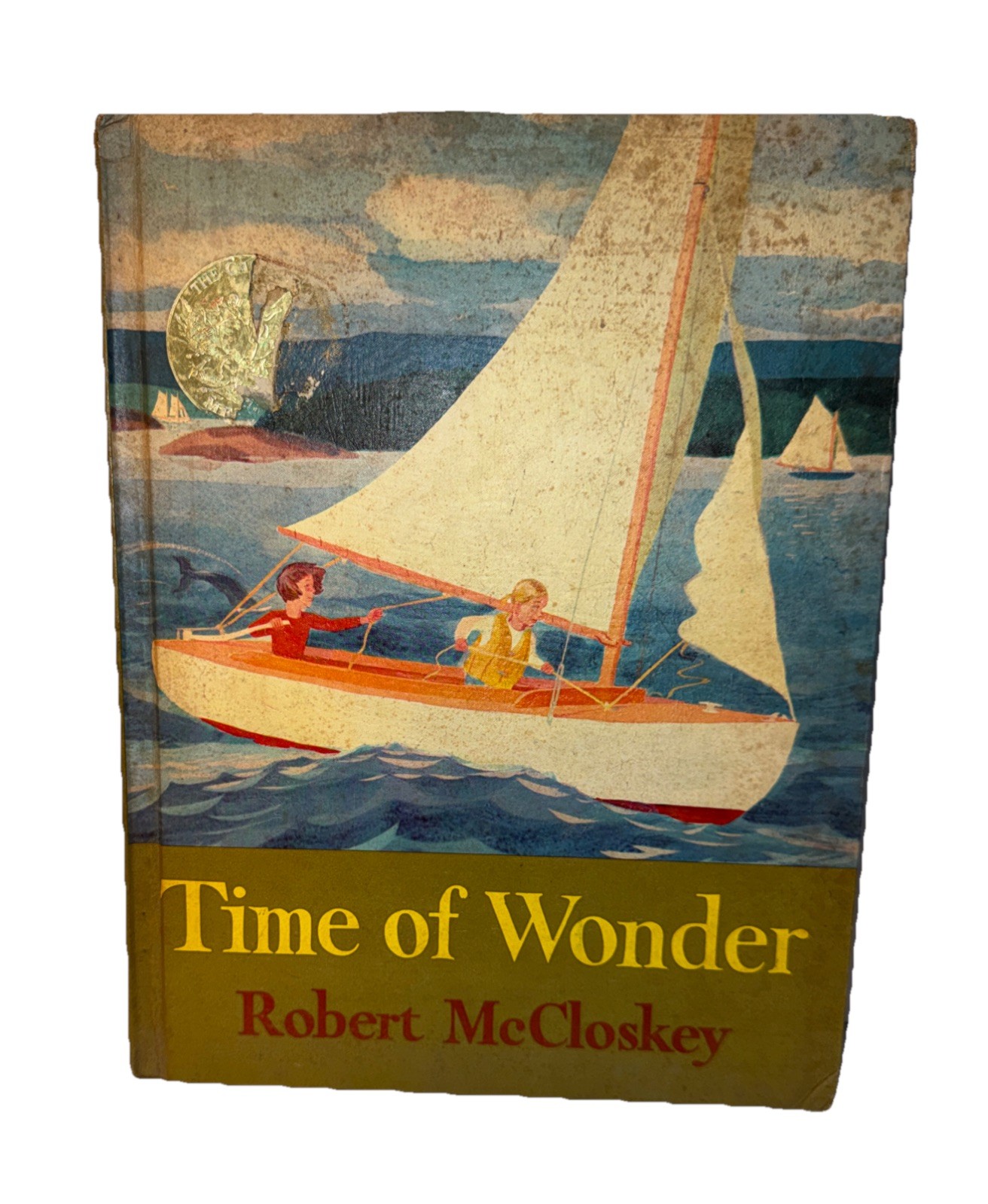 Time of Wonder Robert McCloskey Hardcover Viking Press Vintage 1971 Printing
