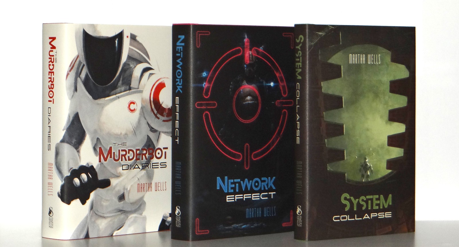 Martha Wells SIGNED Murderbot Diaries 1-3 Subterranean Press Limited 1st w/Bonus