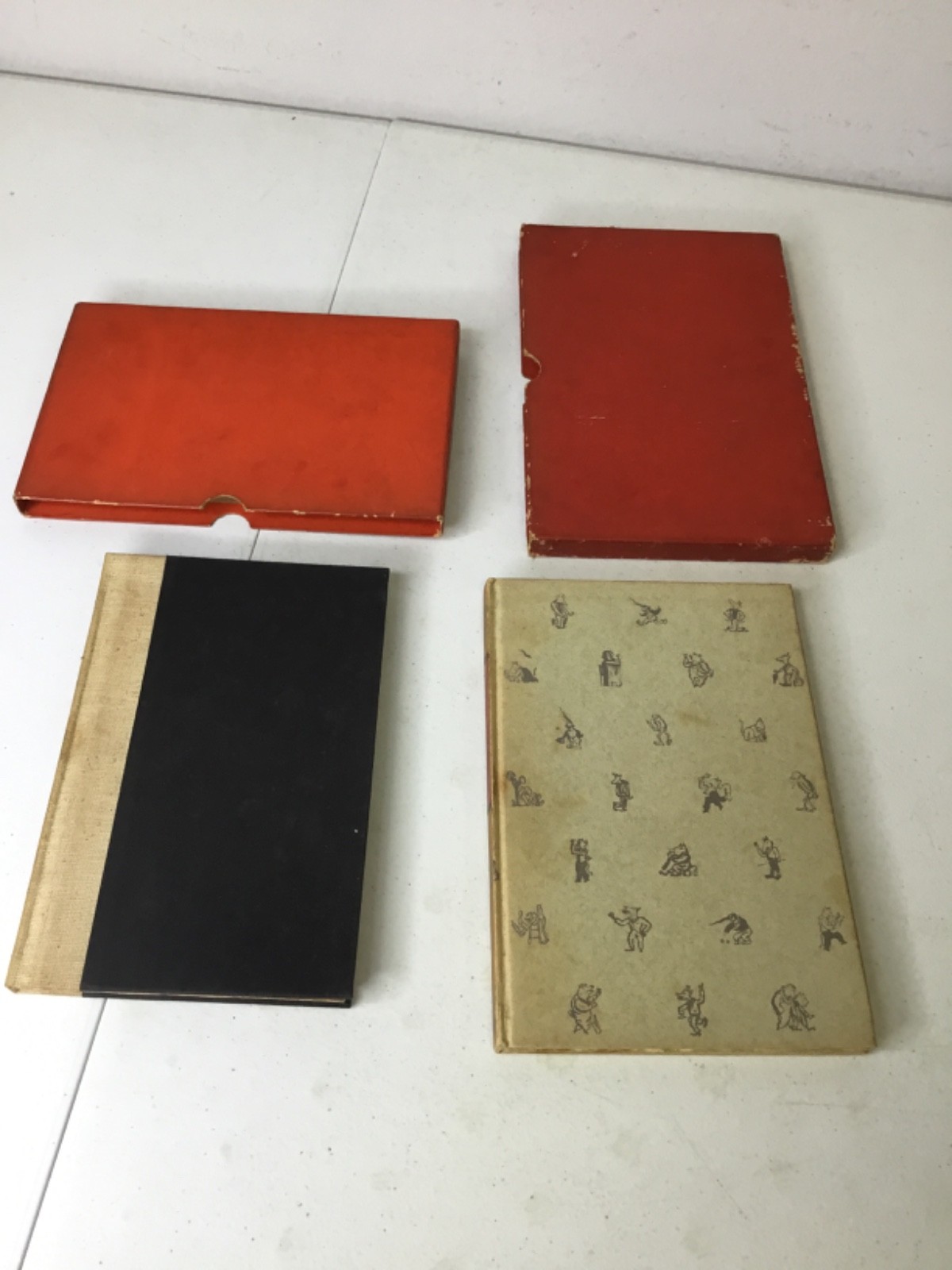 Pair of Vintage Slip-Case Books. HC