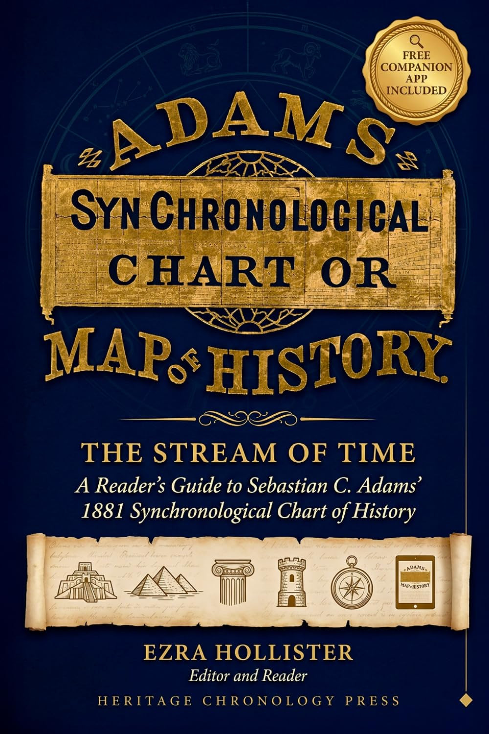 Adams Time Chart – the Stream of Time: a Reader’S Companion to Adams‘ 1881 Synch