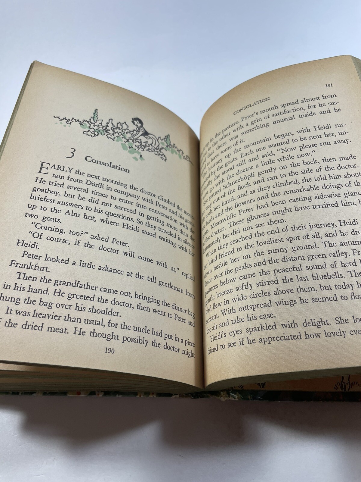 1955 Heidi by Johanna Spyri Hardcover Book Whitman Publishing Janet Smalley pics
