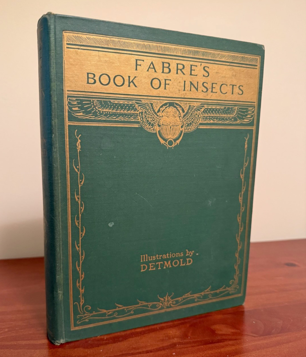 Fabre’s Book Of Insects, 1937 – E J Detmold Tipped-In Illustrated Plates