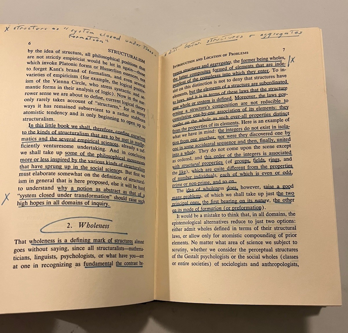 Jean Piaget / STRUCTURALISM 1st Edition 1970 Hardcover*** See Description.