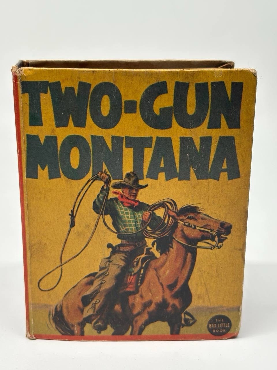 1936 THE BIG LITTLE BOOK TWO-GUN MONTANA # 1104 TEX REYNOLDS