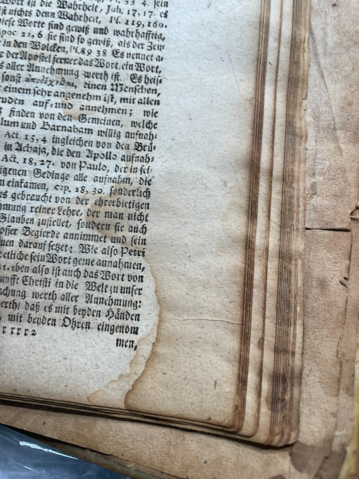 Biblical Real Lexicon Published by Conrad Stosseln 1715 Book, Vellum, German