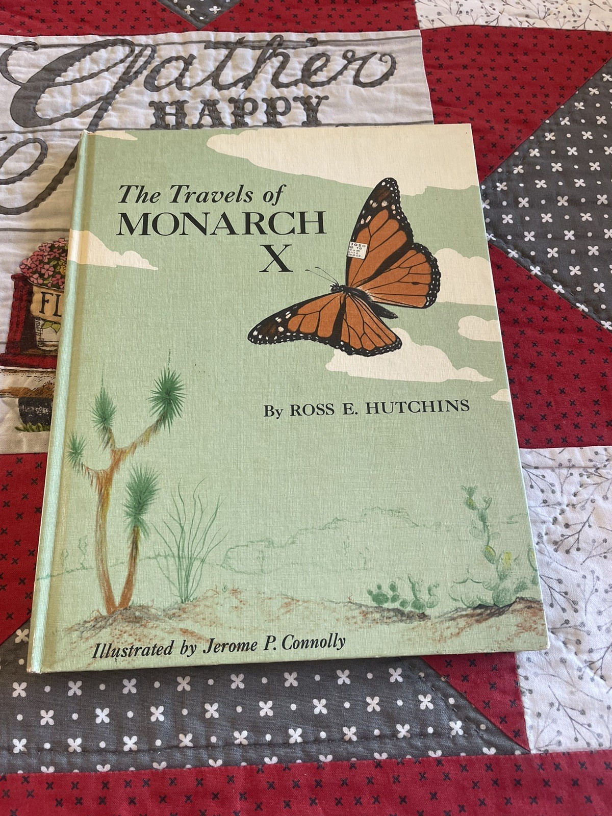The Travels Of Monarch X, Ross E. Hutchins, Vintage 1966 Weekly Reader Book