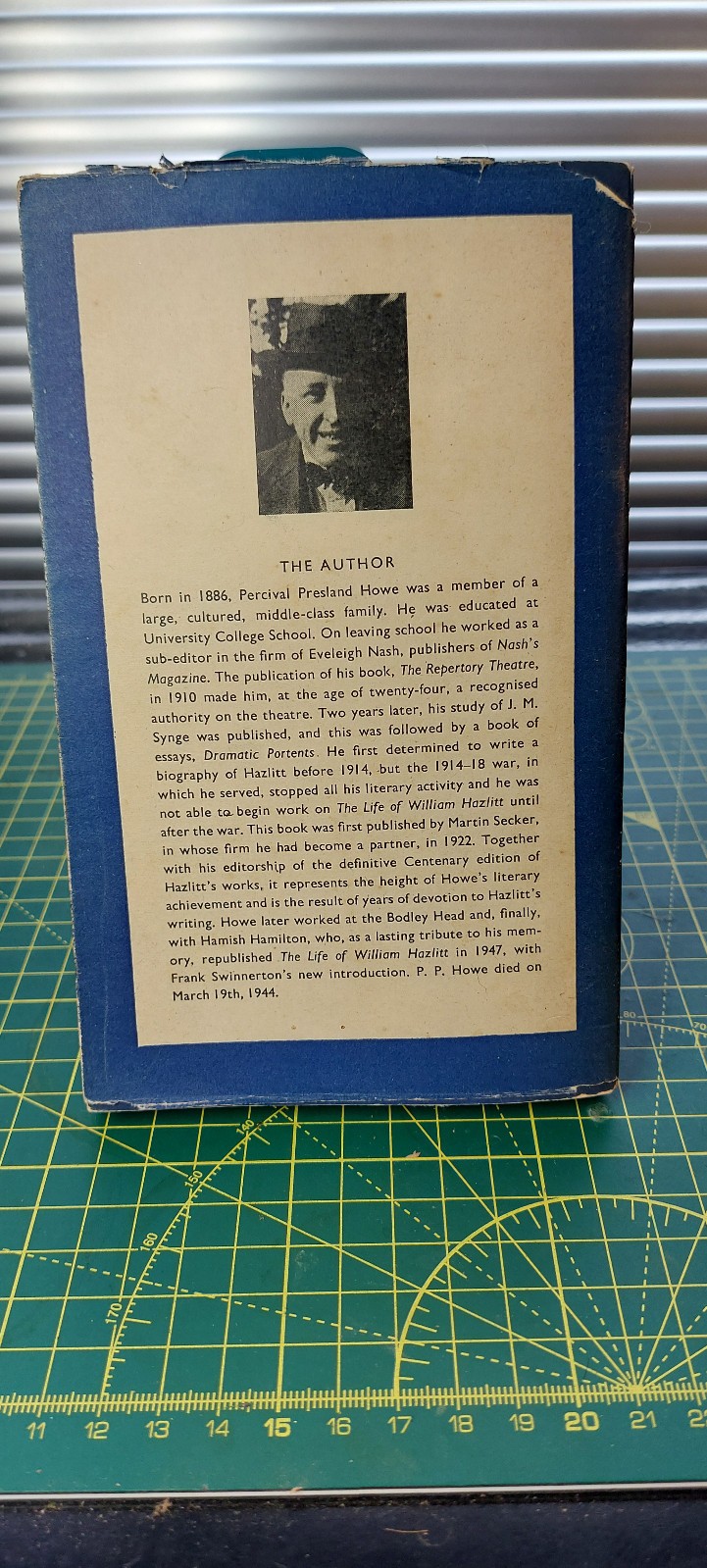 Penguin Paperback Blue #697 William Hazlitt TRUE 1ST EDITION/1ST IMP Dust Jacket