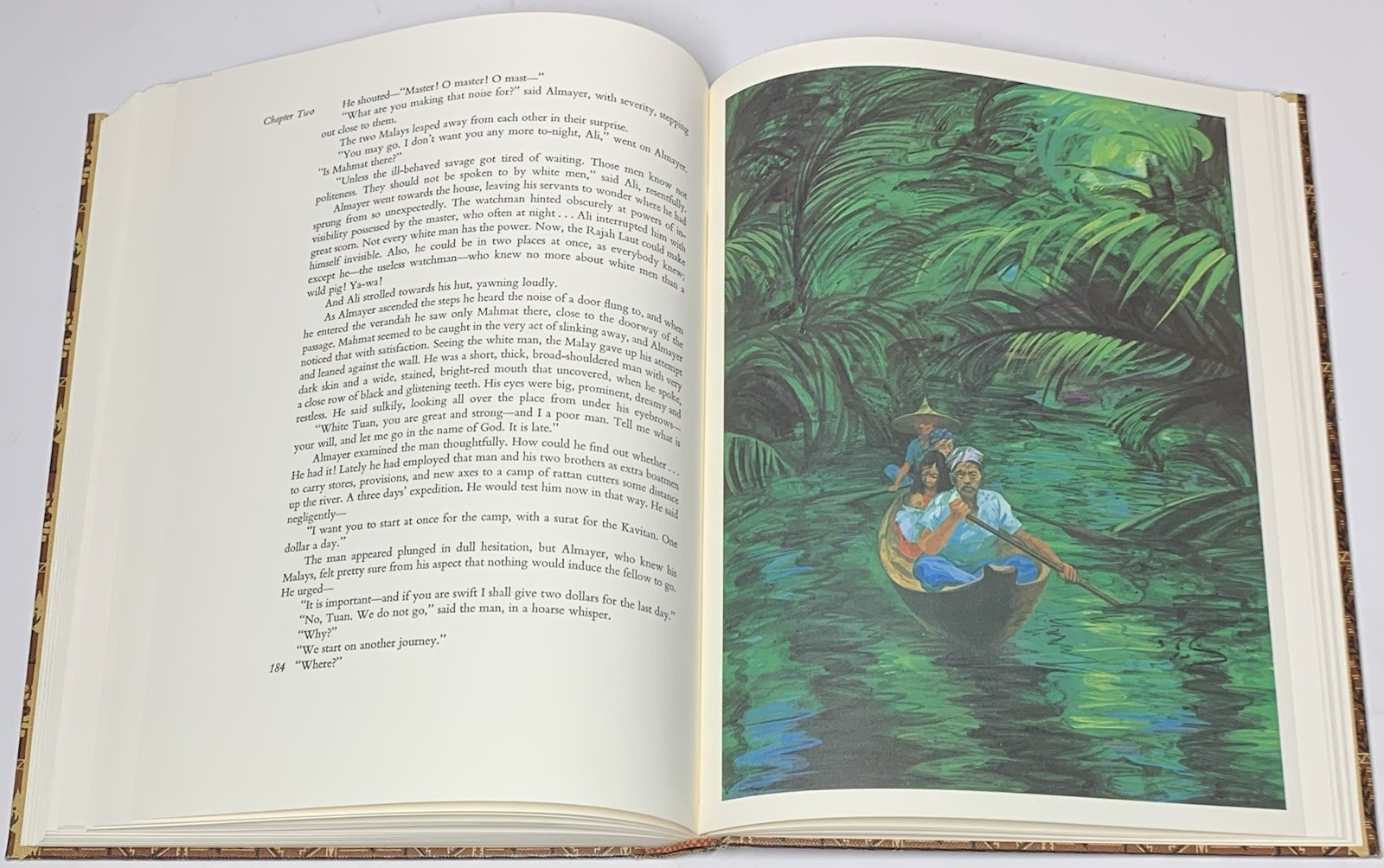 An Outcast Of The Islands Conrad #1807 Limited Editions Club Signed Illustrated