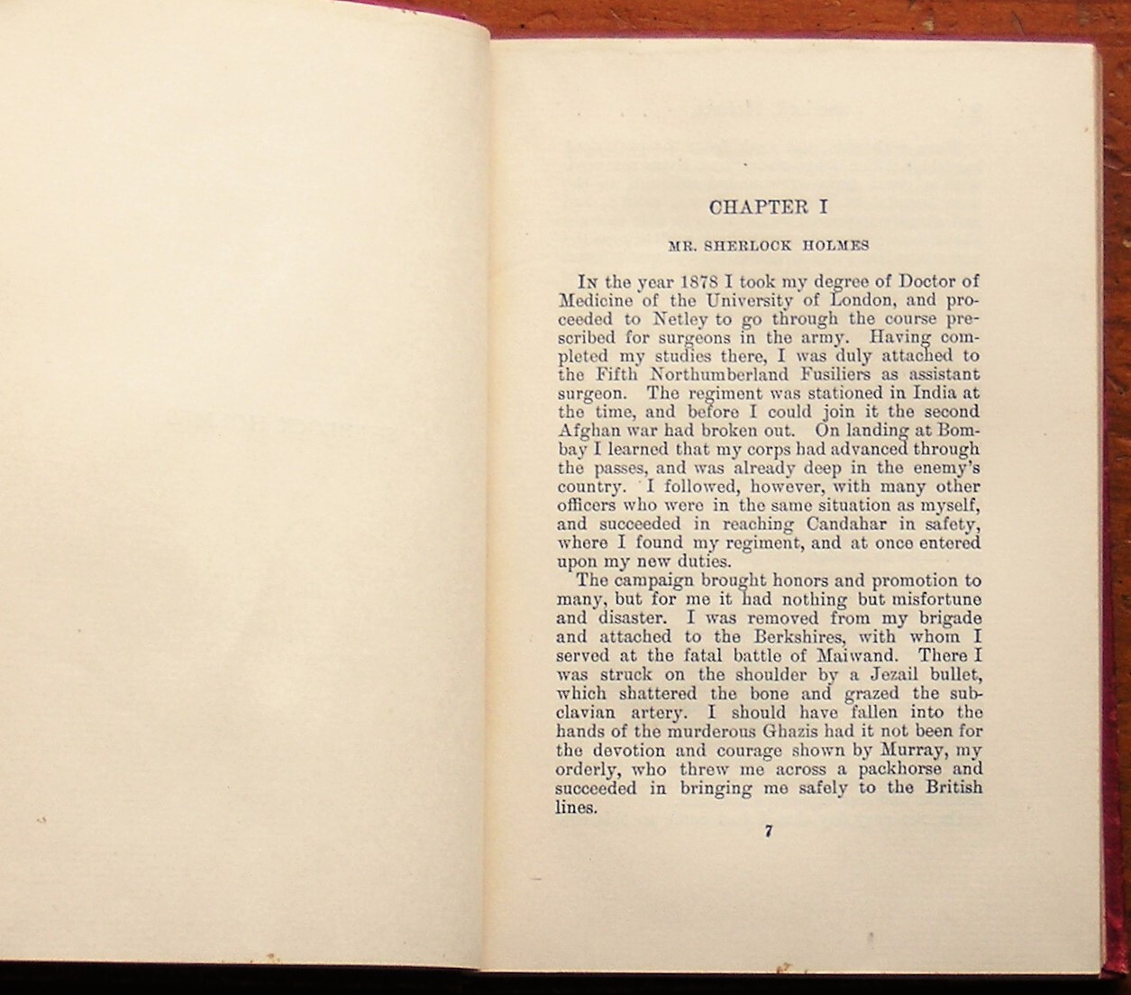 SHERLOCK HOLMES A C Doyle Special Limited Ed. Fenno Illustrated William Gillette
