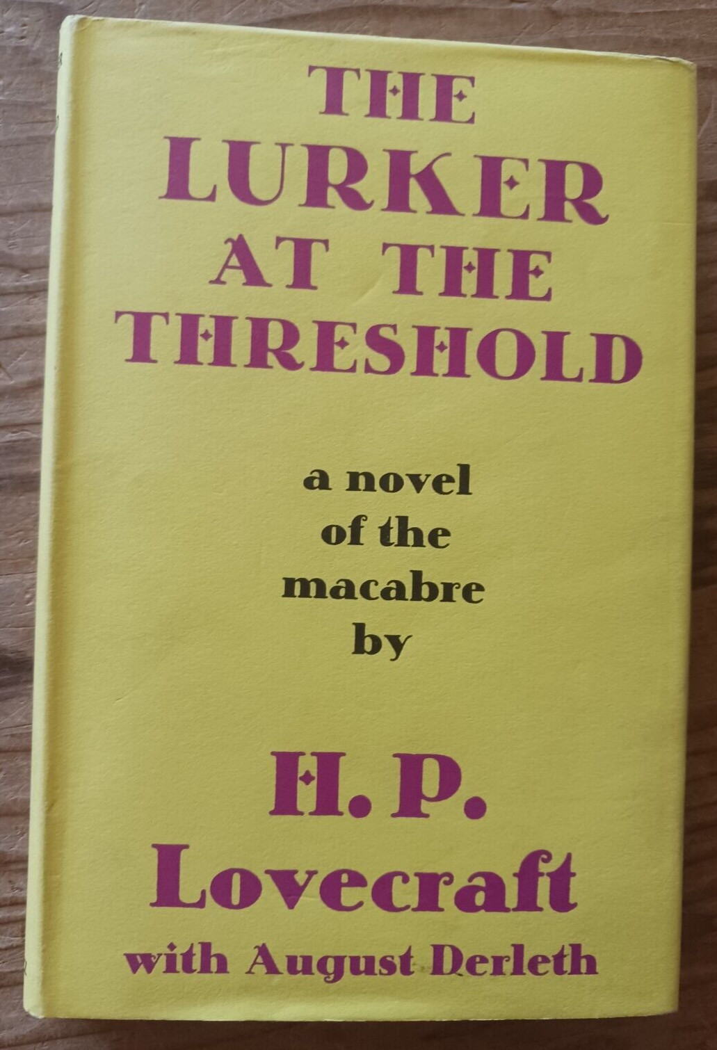 1968 The Lurker at the Threshold H. P. Lovecraft 1st Gollancz scarce