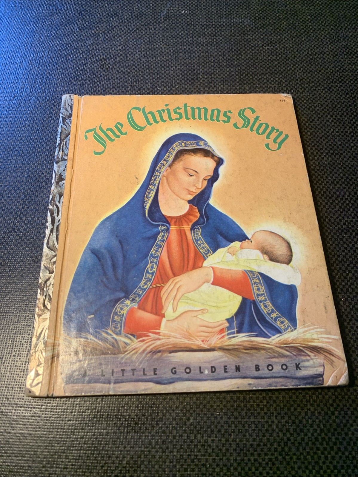 Vintage Little Golden Book The Christmas Story,1st Edition “A” 1952