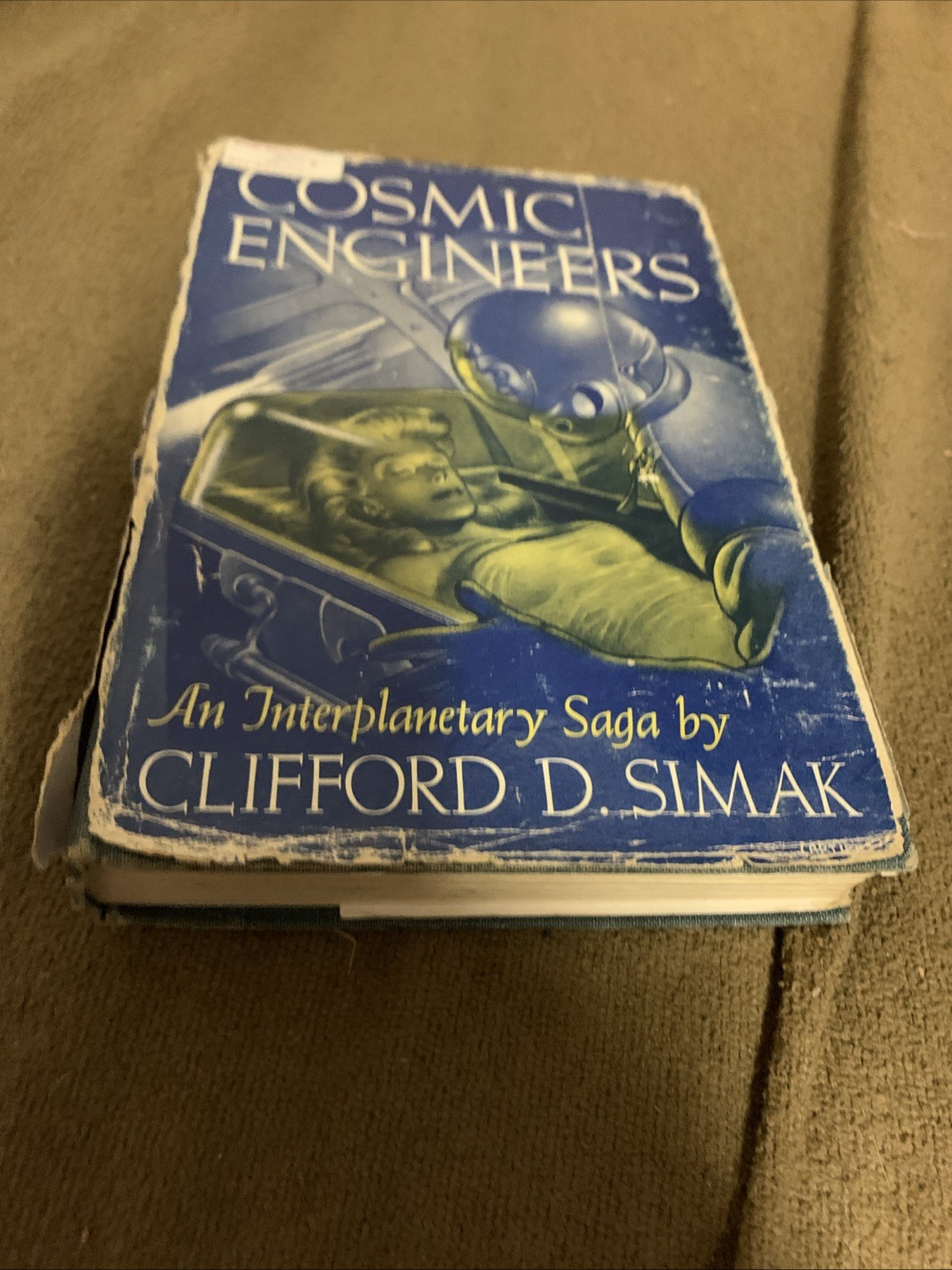 Clifford Simak 1st Ed 1950 Cosmic Engineers Amazing Stories Gnome Press HC