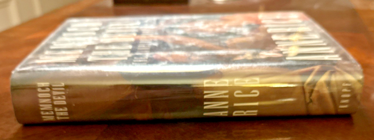 Anne Rice Memnoch the Devil First Edition 1995 Vampire Chronicles Hardcover