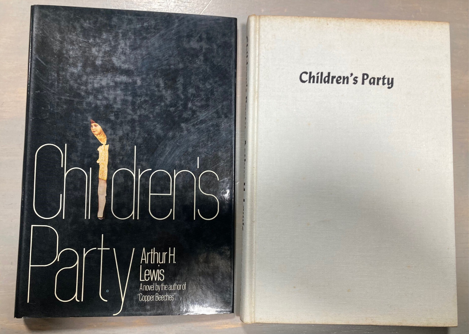 Children’s Party Arthur H. Lewis 1972 Trident Press 1st ed. Horror Novel