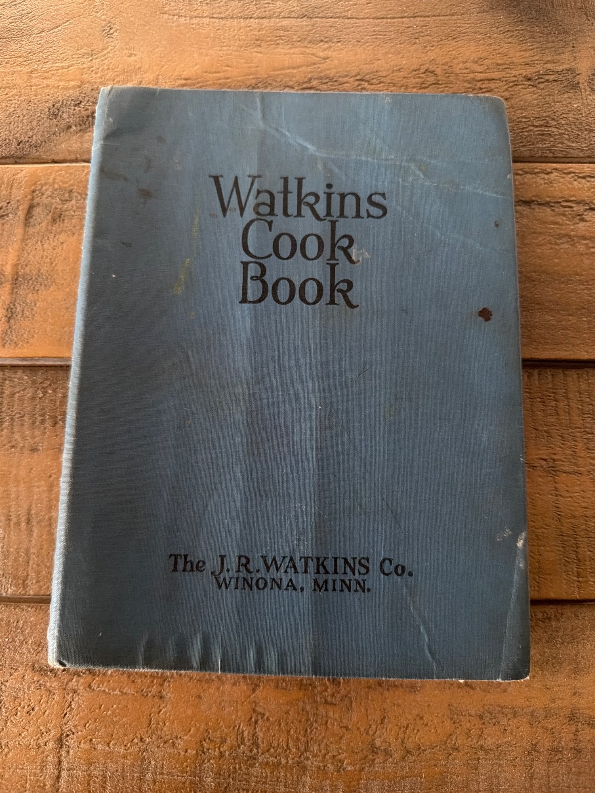 Watkins cook book vintage spiral 1943 The J R Watkins co Winona Minn