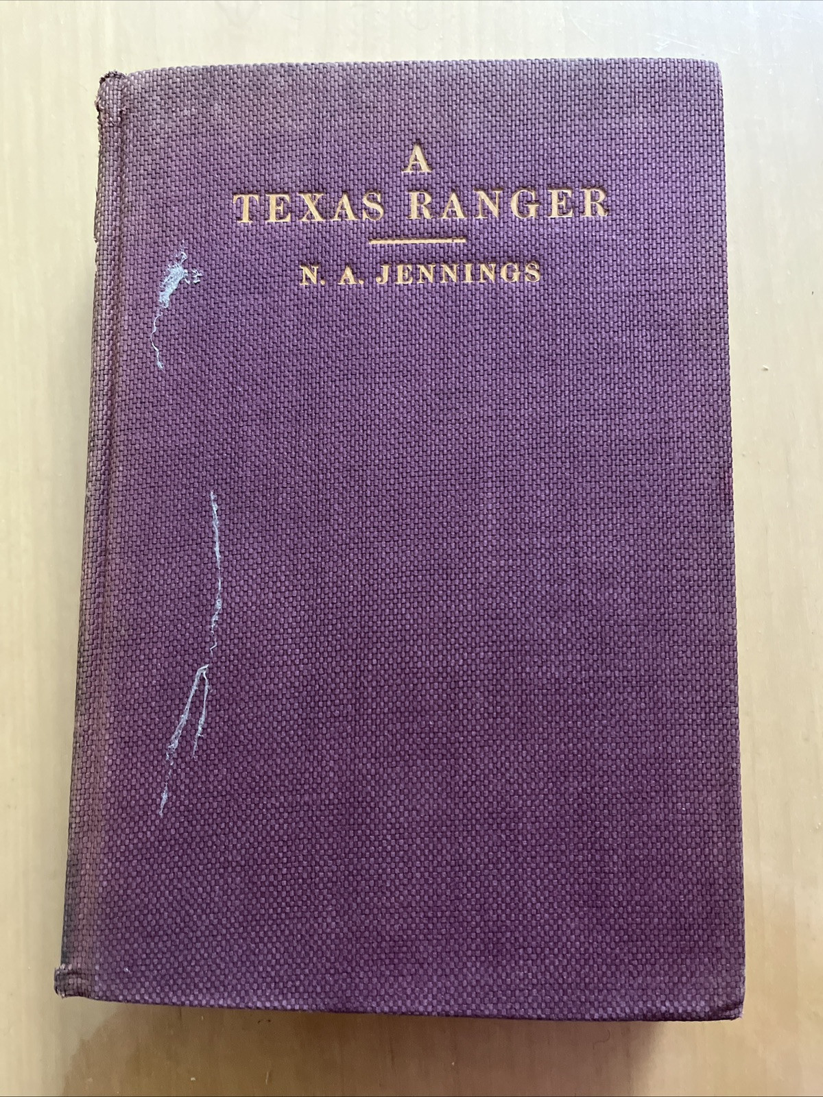 A TEXAS RANGER JENNINGS 1930 2nd Edition Hardcover