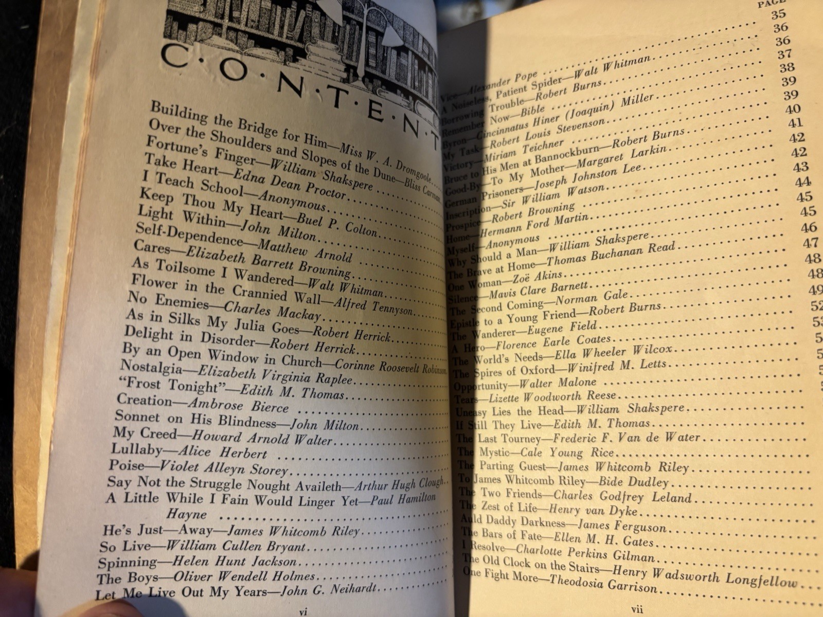 A Book of Living Poems William Bowlin 1934 Albert Whitman & Co, Good