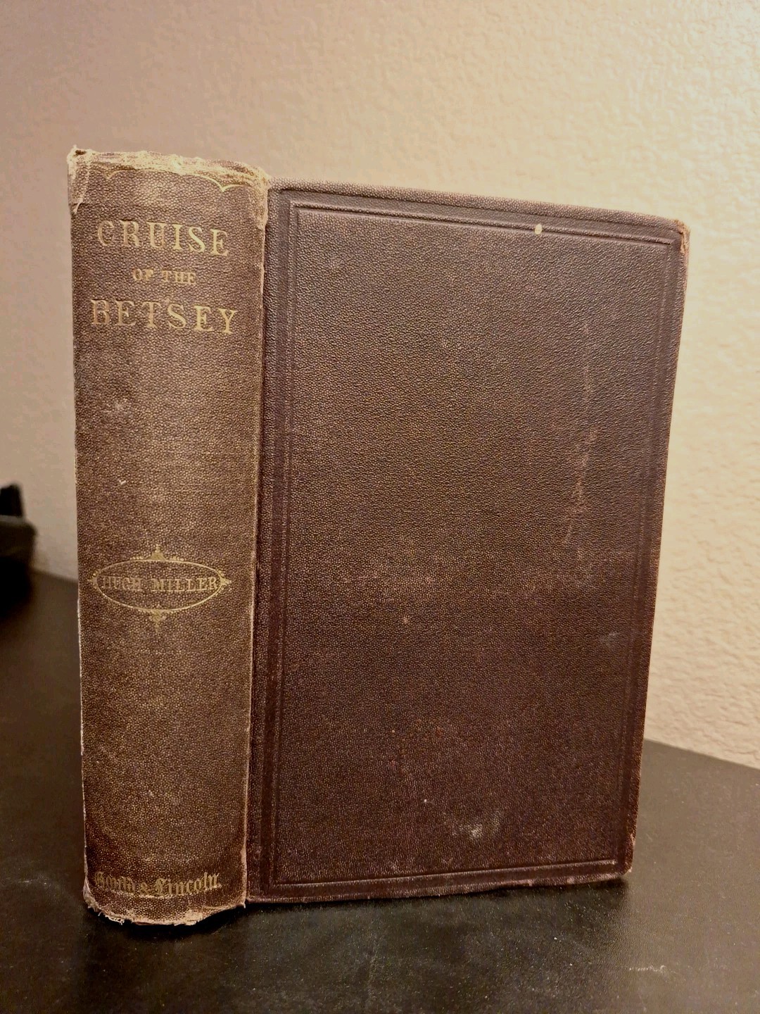 Cruise of the Betsey; with Rambles of a Geologist. Gould & Lincoln 1865 HC