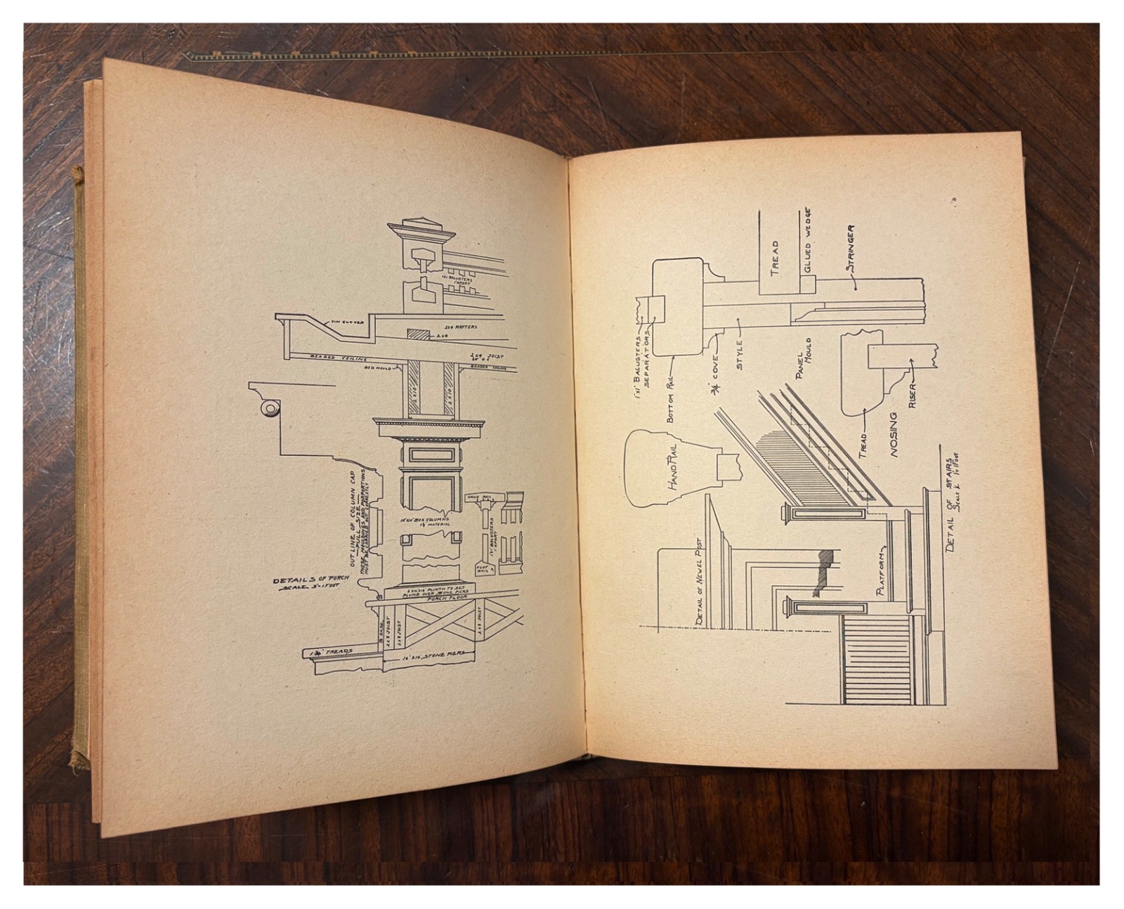 Practical Carpentry by William A. Radford 1907 Volume II Only • w/ Diagrams