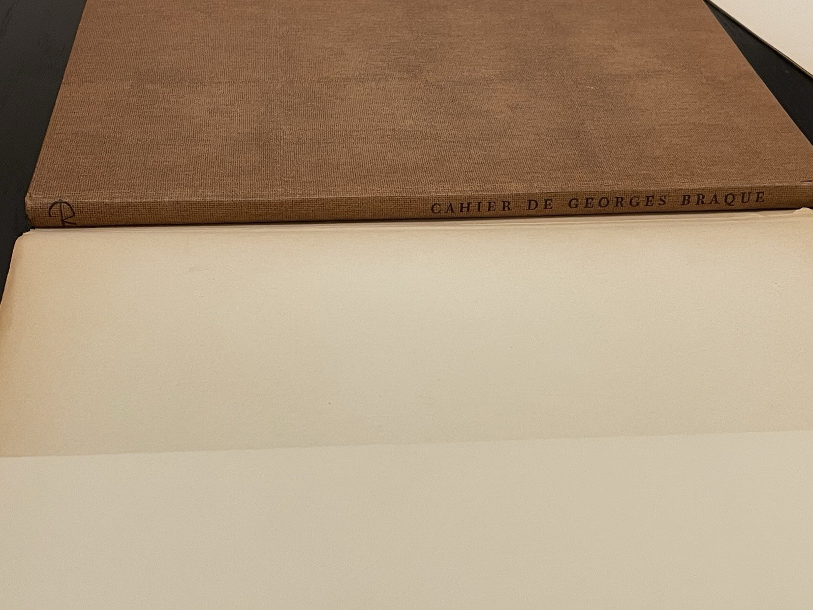 Braque, Georges – 1st Cahier de Georges Braque 1917-1947 + RARE Translation + DJ