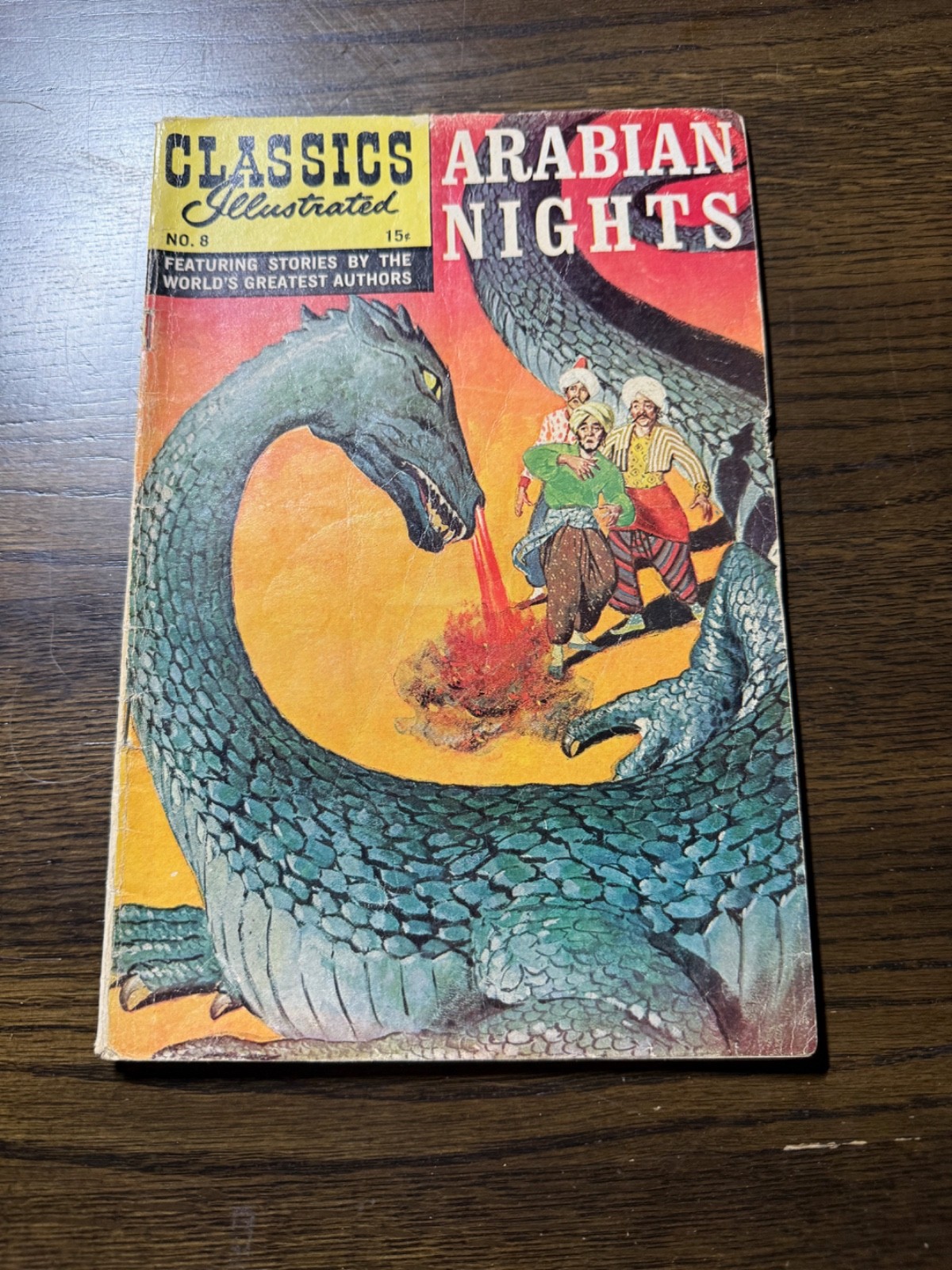 Classics Illustrated #8 ARABIAN NIGHTS Comic Book 1943 HRN164