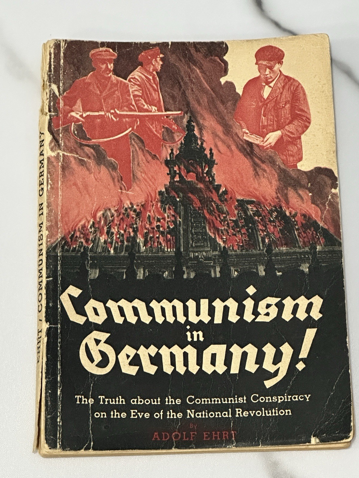 Rare 1933 First Edition: „Communism in Germany!“ by Adolf Ehrt (English)