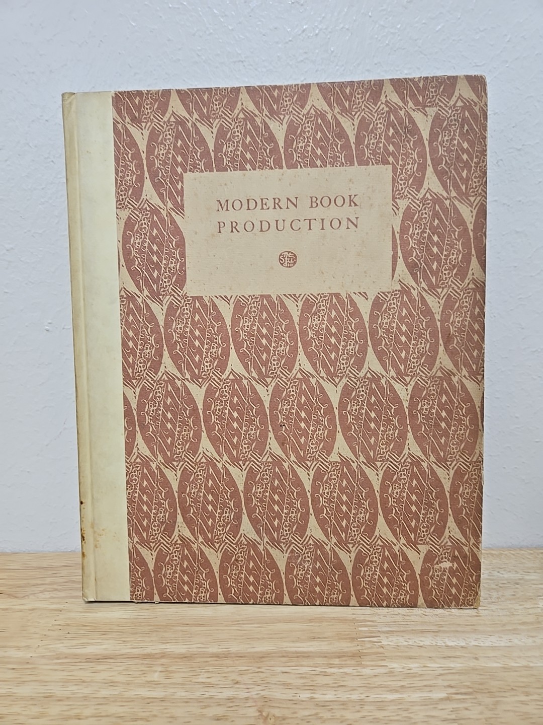 1928 Vintage Book: Modern Book Production By The Studio Ltd