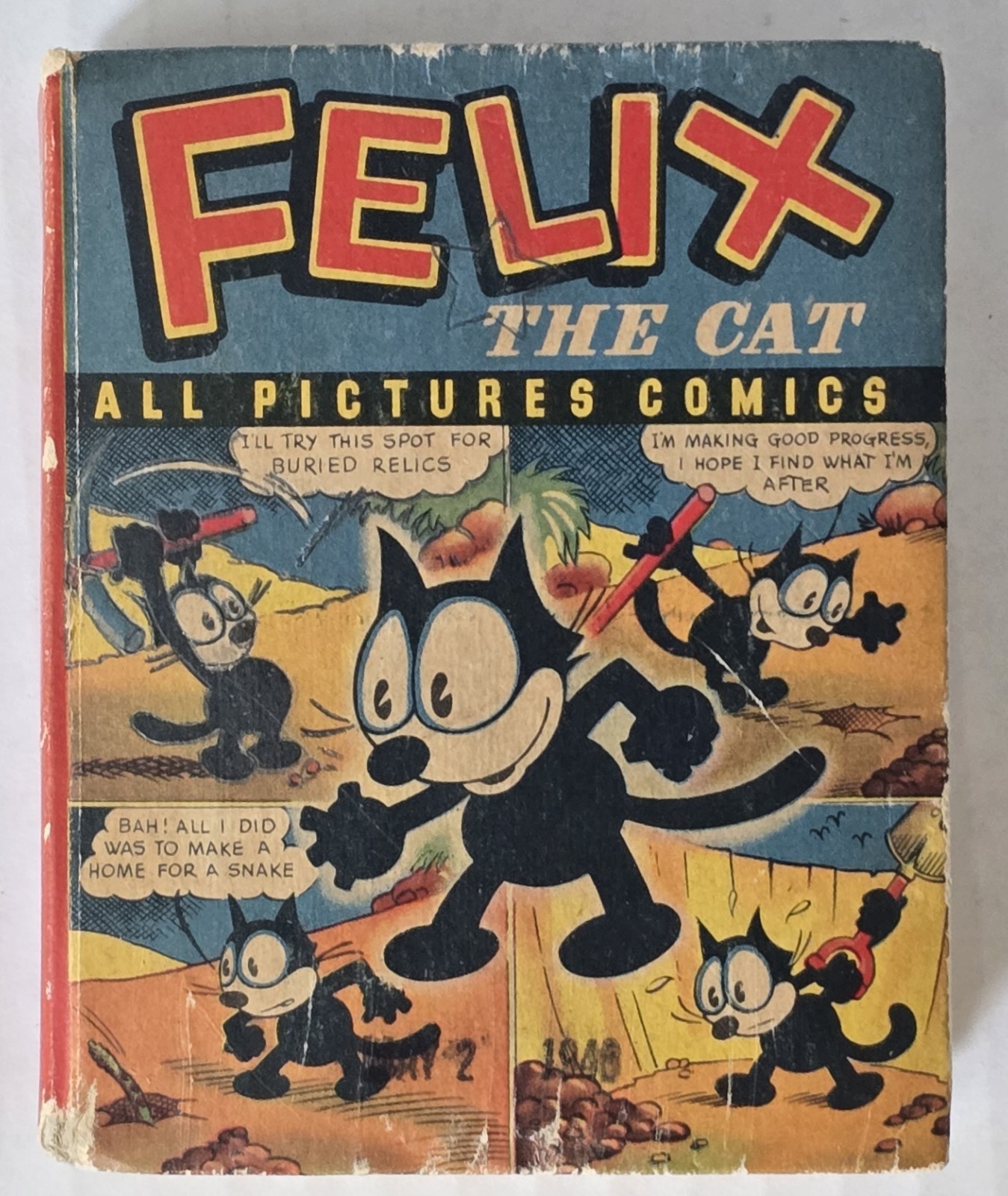 1945 Felix the Cat All Pictures Comics Book Whitman Publishing #1465