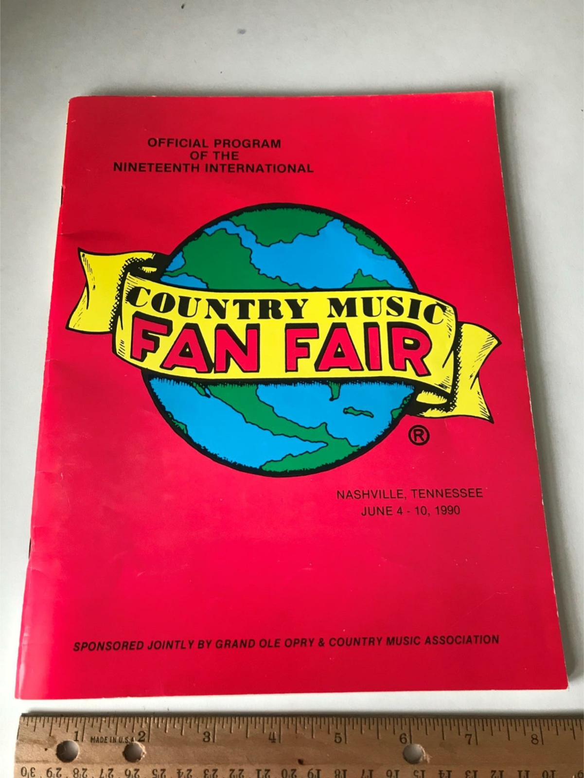 Vtg 1990 Country Music Stars Grand Ole Opry 30+ Signed Fair Program Nashville TN