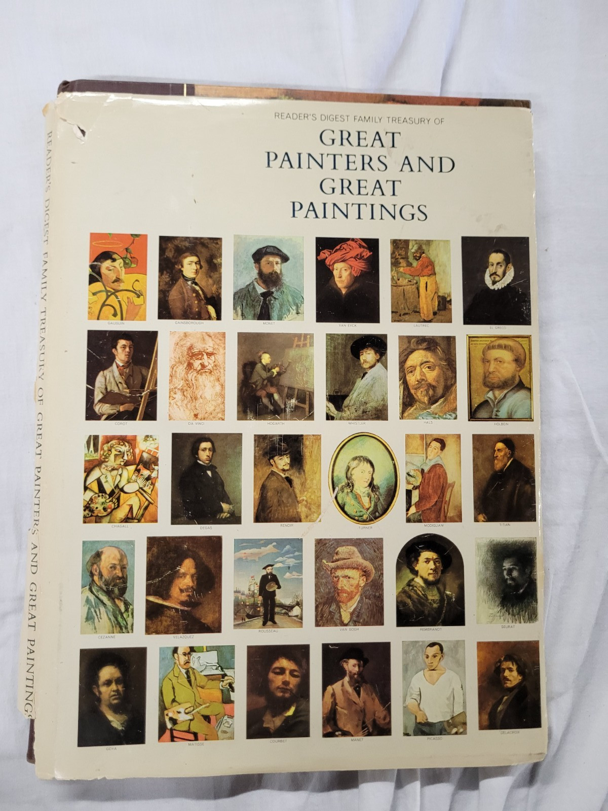 Great Painters and Great Paintings, Reader’s Digest Family Treasury, HC 1965